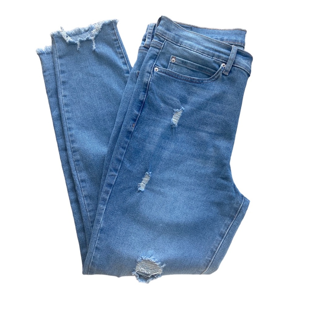 Nicole Miller New Soho High Rise Ankle  Skinny jeans Sz 10